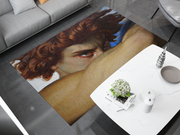 Fallen Angel Art Rug - Classical Masterpiece-Inspired Custom Design Carpet