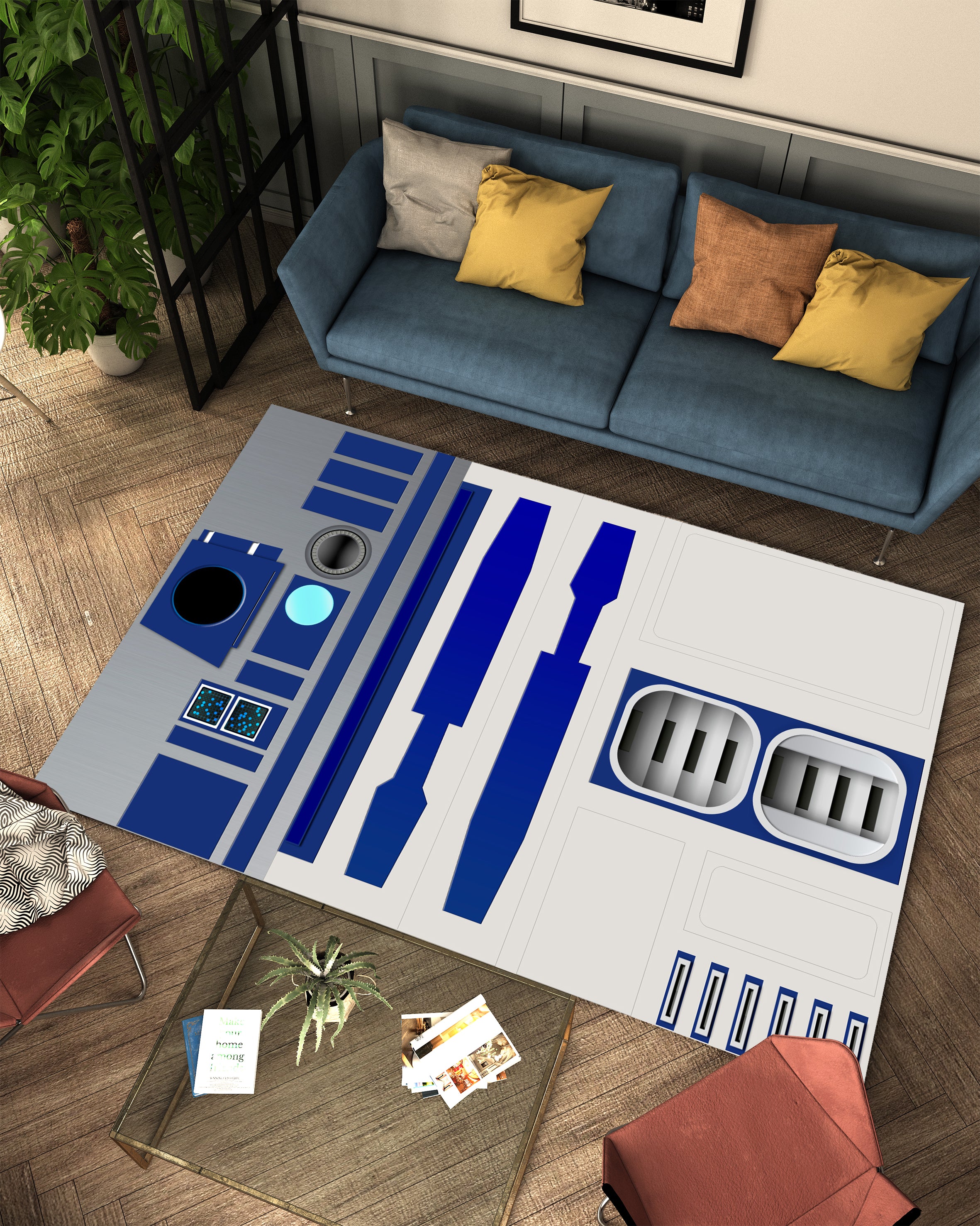 Star Wars R2-D2 Custom Rug – A Must-Have for Galactic Fans, Star Wars Carpet