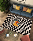 MTV Music Rug - Retro Music Television-Inspired Design Carpet, Studio Rug