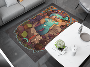 Minecraft-Themed Jack Rug – Cozy and Unique Gaming Decor, Gamer Carpet