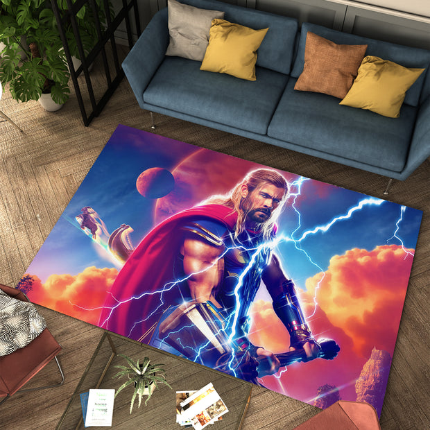 Thor Custom Rug – Epic Decor for Marvel Fans, Movie Carpet