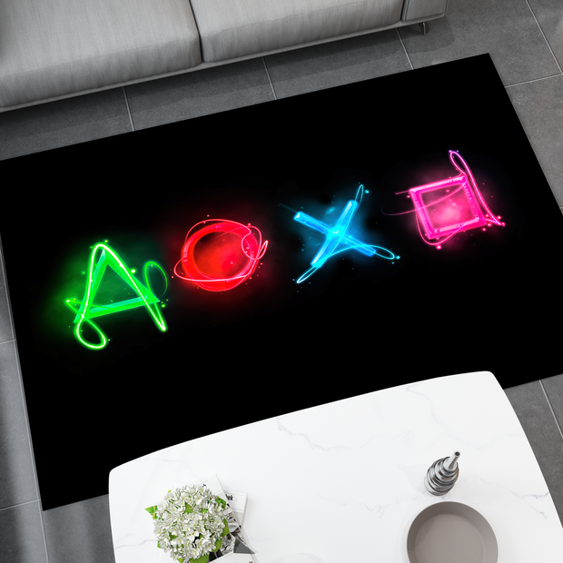 Playstation Rug, Gamer Decoration Carpet