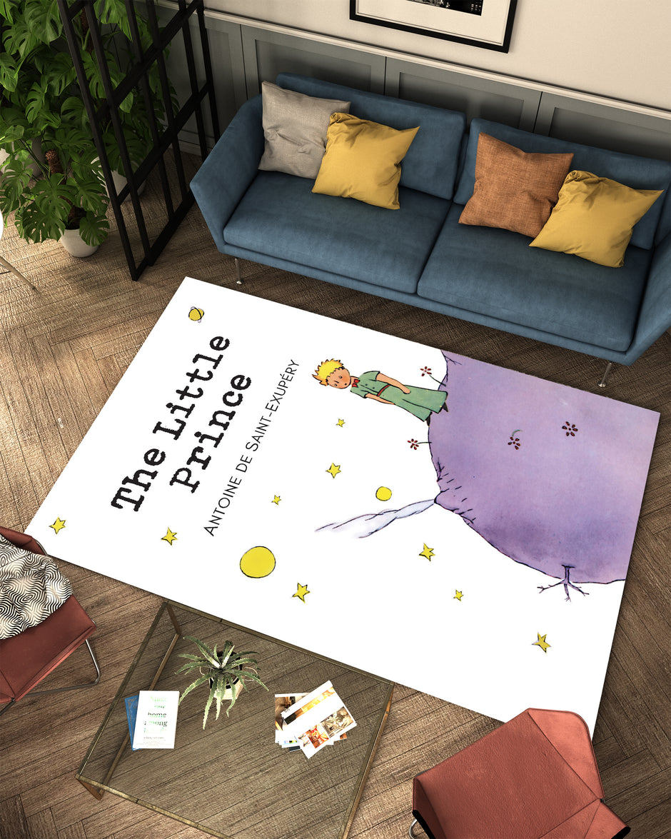 The Little Prince Rug – Whimsical Art for Your Home, Book Cover Carpet