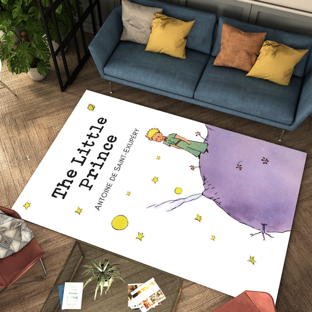 The Little Prince Rug – Whimsical Art for Your Home, Book Cover Carpet