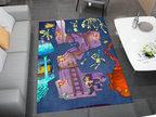 Minecraft Dungeon Adventure Custom Rug – Perfect for Gamers and Adventurers Carpet