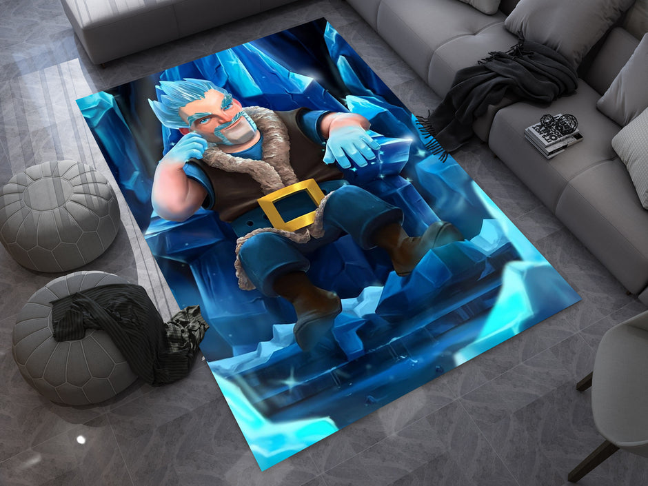 Clash Royale Rug, Gamer Carpet, Battle Arena Inspired Decor