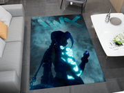 Arcane Jinx Rug, League of Legends Carpet, Gamer Rug Decoration