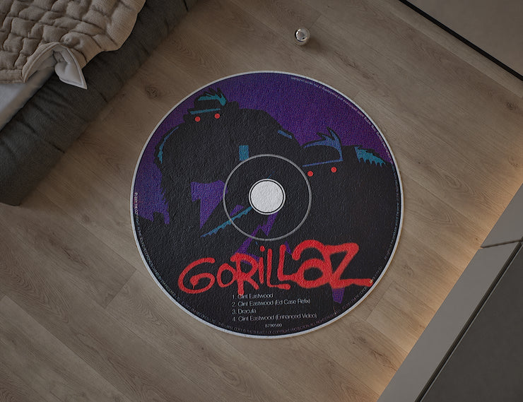 Gorillaz CD Rug, Album Cover Teppich, Music Decoration
