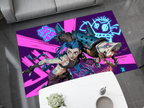 Arcane Jinx Rug, League of Legends Carpet, Gamer Rug Decoration