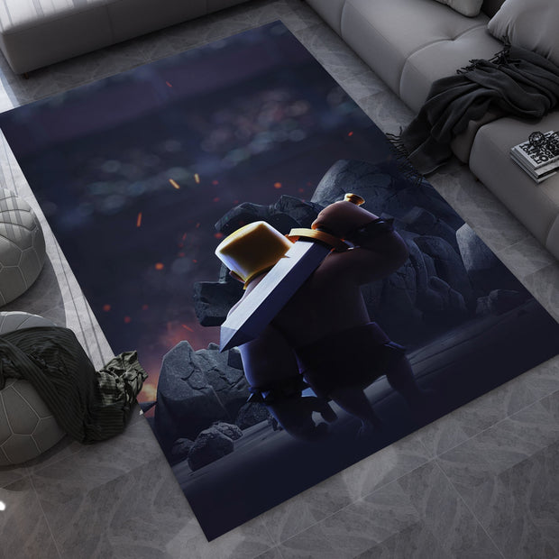 Clash Royale Rug, Gamer Carpet, Battle Arena Inspired Decor