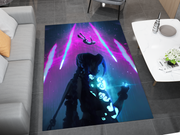 Arcane Jinx Rug, League of Legends Carpet, Gamer Rug Decoration