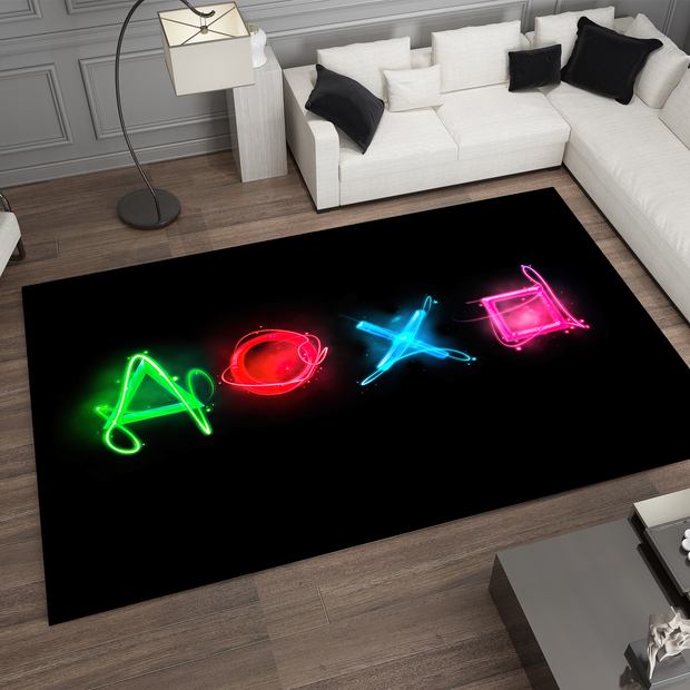 Playstation Rug, Gamer Decoration Carpet
