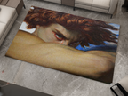 Fallen Angel Art Rug - Classical Masterpiece-Inspired Custom Design Carpet
