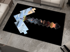 Minecraft Arrow Journey Custom Rug – Perfect for Gamers and Creators, Gamer Carpet