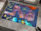 Minecraft Dungeon Adventure Custom Rug – Perfect for Gamers and Adventurers Carpet
