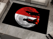 Naruto Inspired Rug, Epic Uchiha Brothers Design, Anime Home Decor Carpet