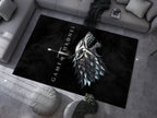 Winter is Coming Stark Sigil Custom Rug – Game of Thrones-Inspired Room Decor, GOT Carpet
