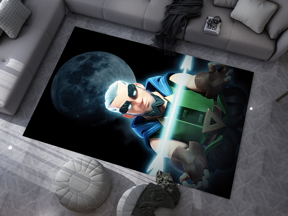 Clash Royale Rug, Gamer Carpet, Battle Arena Inspired Decor