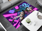 Arcane Jinx Rug, League of Legends Carpet, Gamer Rug Decoration