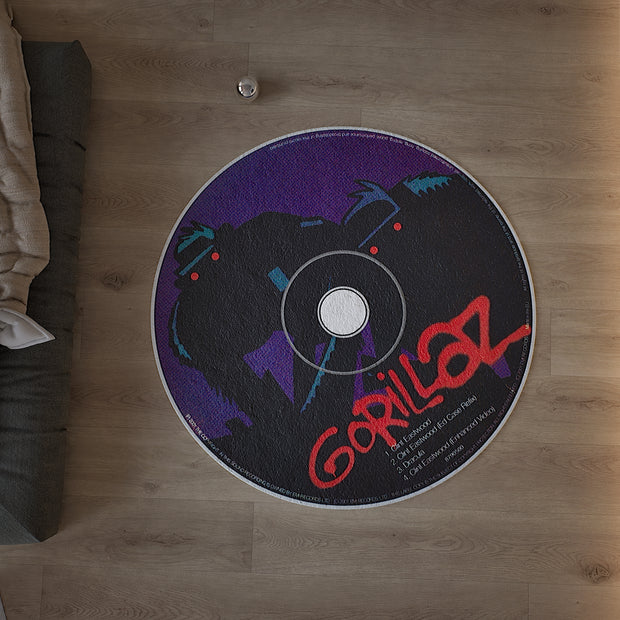 Gorillaz CD Rug, Album Cover Teppich, Music Decoration