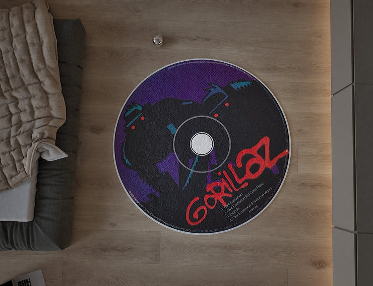 Gorillaz CD Rug, Album Cover Teppich, Music Decoration