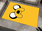 Jake the Dog Adventure Time Rug - Bright and Playful Cartoon Design, Cartoon Carpet