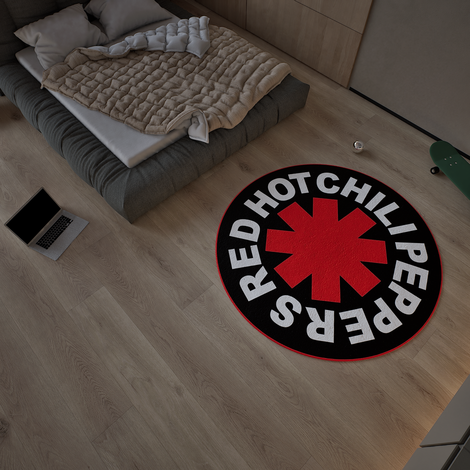 Red Hot Chili Peppers CD Rug, Rock Album Cover Rug, Music Decoration Carpet