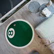 Green 8-Ball Rug, Streetstyle Decoration, Cozy Carpet