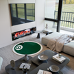 Green 8-Ball Rug, Streetstyle Decoration, Cozy Carpet