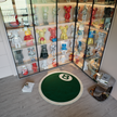 Green 8-Ball Rug, Streetstyle Decoration, Cozy Carpet